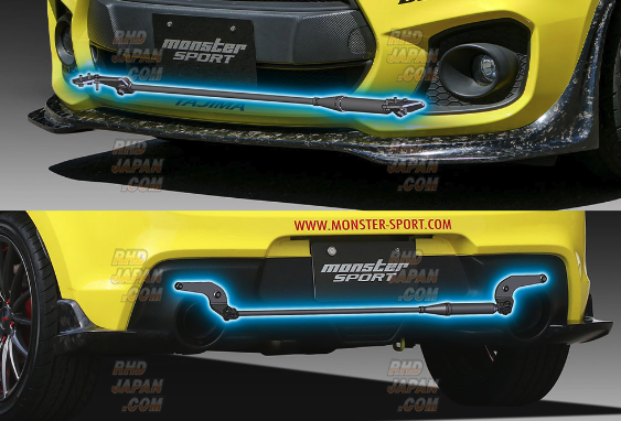 Monster Sport Performance Damper Set - Swift Sport ZC33S